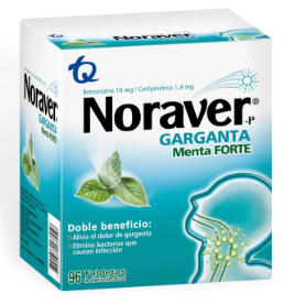 NORAVER 6MG MENTA CJX96TAB  -  TECNOQUIMICAS