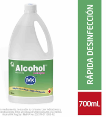 ALCOHOL X 700 ML  - TECNOQUIMICAS