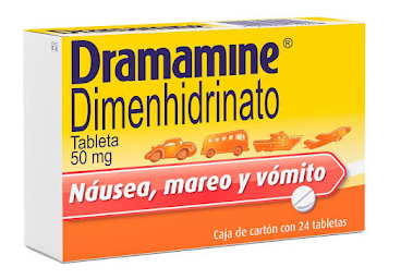 DRAMAMINE 50 MG X 24 UND