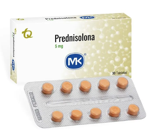 PREDNISOLONA 5 MG X 30 TABS  - MK (84)