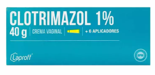 CLOTRIMAZOL 1 % X 40 GR VAGINAL + 6 APLICADORES