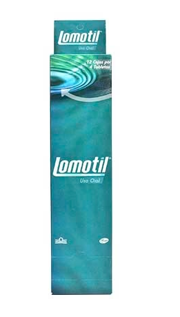 LOMOTIL DISPENSADOR 12 CAJAS X 4 TABS  - GRUNENTHAL