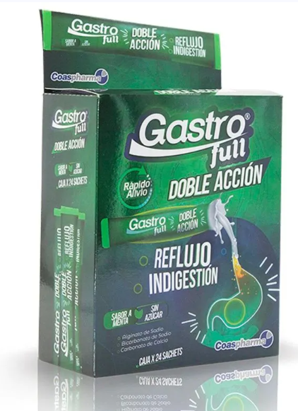 GASTROFULL DOBLE ACCION X 24 SACHE X 10 ML