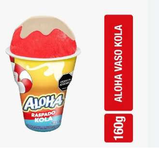 VASO ALOHA KOLA NI X 160GR X 12 UND