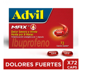 ADVIL MAX CAJA X 72 CAP