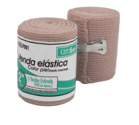VENDA ELASTICA COLOR PIEL ALFA SAFE 2`` X 5 YARDAS  - ALFA TRADING  (480)