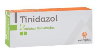 TINIDAZOL 1G X4 TB
