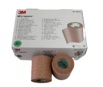 CINTA MICROPOROSA ADHESIVA COLOR PIEL 2 X 3 MET
