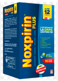 NOXPIRIN PLUS CAPSULAS CAJA X 120