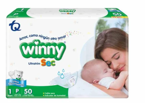PAÑAL WINNY ETAPA 1 X50U