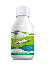 KETOTIFENO 1 MG - 5 ML X 100 ML JBE  - LAPROFF (120)
