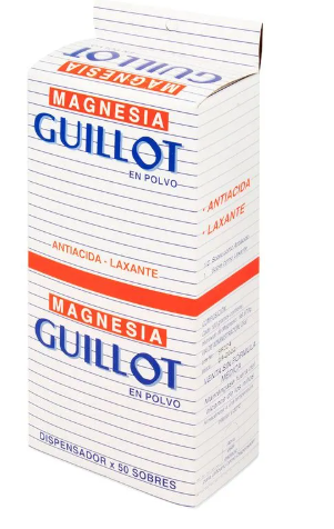 MAGNESIA GUILLOT X 50 SOBRES  - INCOBRA
