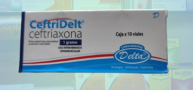 CEFTRIAXONA 1 GR X 1 AMP (CEFTRIDEL)  - DELTA