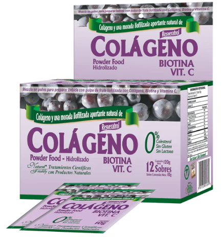 COLAGENO HIDROLIZADO SAVOR UVA X 12 SOBRES