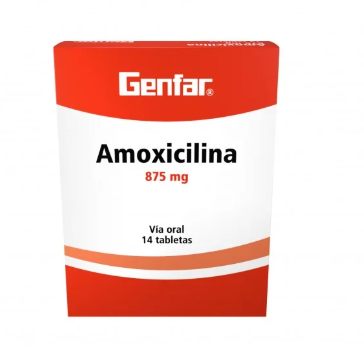 AMOXICILINA 875MG