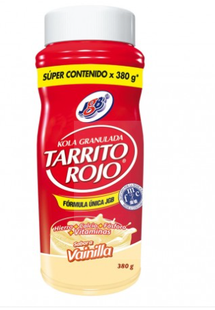 TARRITO ROJO EXTRACONTENIDO PAGUE 330 LLEVE 380 GR VAINILLA