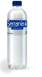 AGUA SERRANIA SIN GAS X 1000 ML
