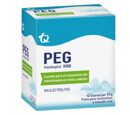 PEG X SOBRES X 17 GR  - TECNOQUIMICAS S A