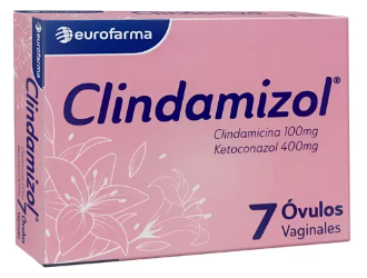 CLINDAMIZOL X 7 OVULOS CLINDAMICINA+KETOCONAZOL 100/400MG