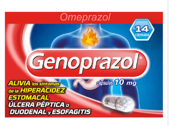 GENOPRAZOL X 10 MG X 14 CAPS(OMEPRAZOL) -   GENOMMA(10)