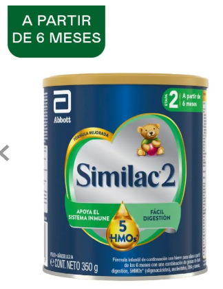 SIMILAC 2 5HMOS TARRO X 350 GR