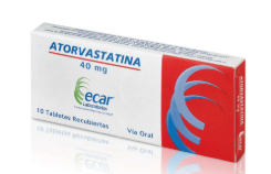 ATORVASTATINA 40 MG X 10 TABS  REC  - ECAR