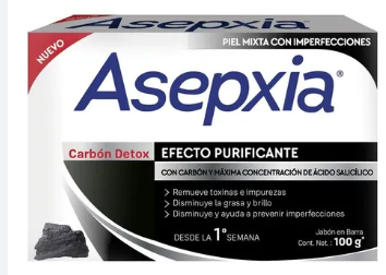 JABON ASEPXIA CARBON X 100G