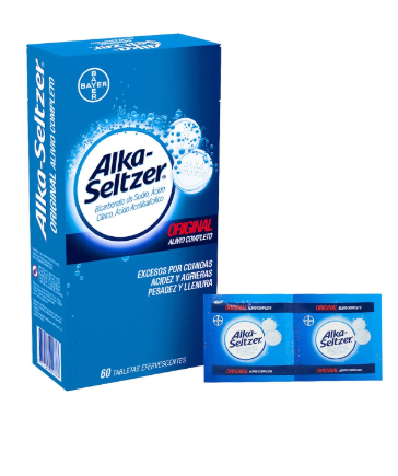 ALKA-SELTSER X 60  EFERVECESCENTES TABLETAS