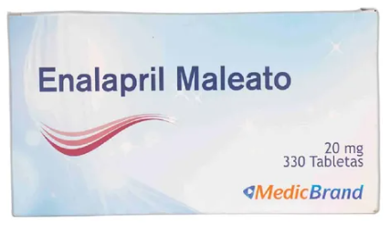 ENALAPRIL 20 MG X 330 TAB