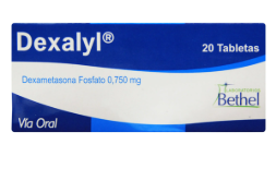 DEXALYL 0,750MGCAJA X 20 TAB