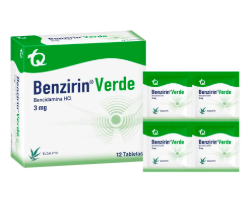 BENZIRIN VERDE EUCALIPTO X 12 TABS   - TECNOQUIMICAS  (12)