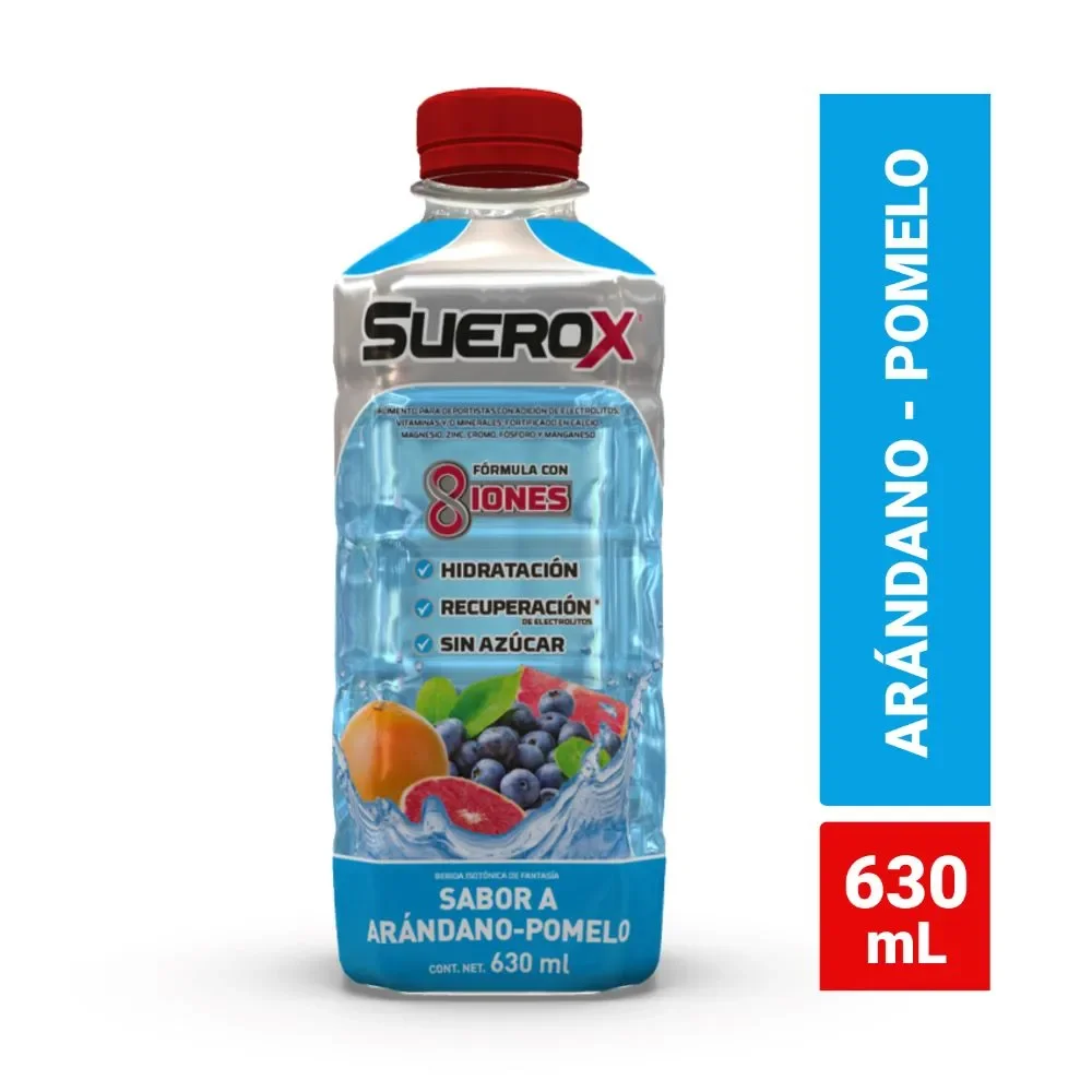 SUEROX ARANDANO-POMELO 630ml