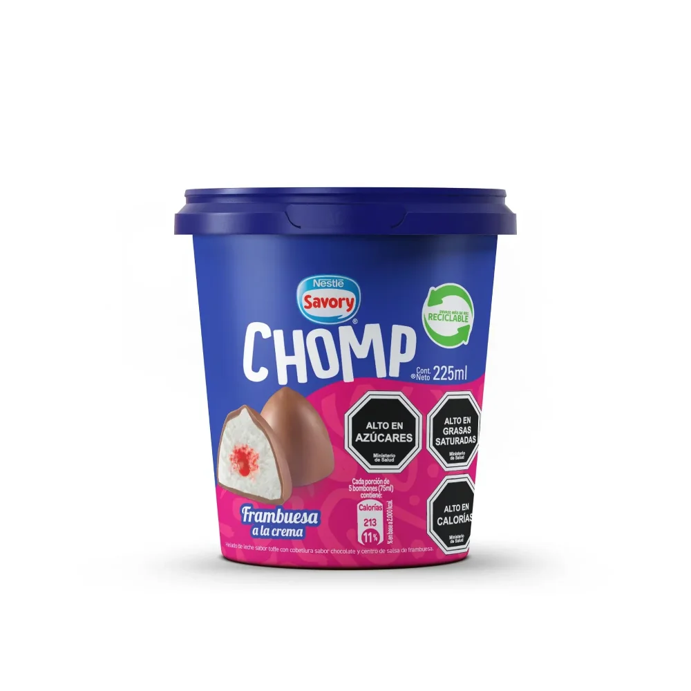 SAVORY CHOMP FRAMBUESA CREMA