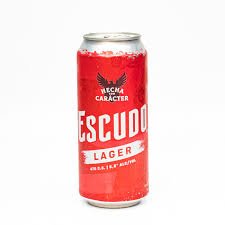 ESCUDO LAGER LATA 470cc