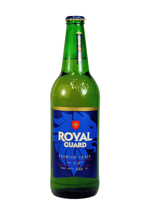 ROYAL EN VIDRIO 650cc