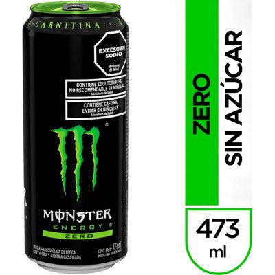 MONSTER SIN AZUCAR NEGRA