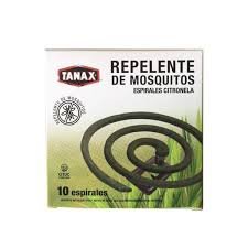 REPELENTE DE MOSQUITOS X10 ESPIRALES