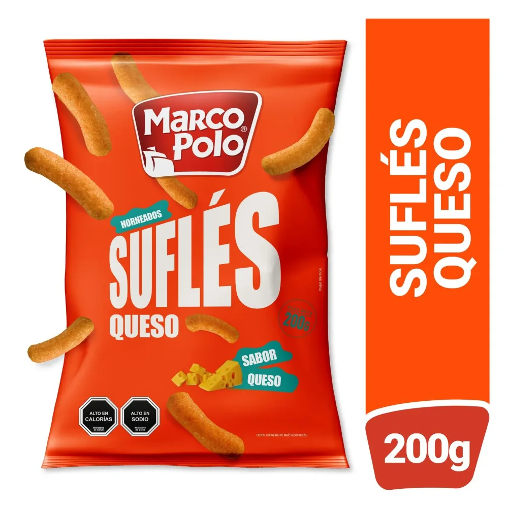 sufles queso marco polo 200g