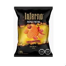PAPAS INFERNI SPICY PEPPERONI