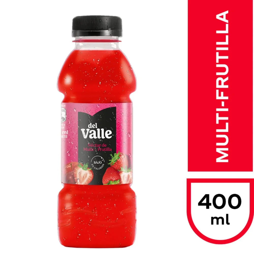 DEL VALLE MULTI-FRUTILLA 400ml