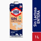 LONCO LECHE ENTERA SIN LACTOSA