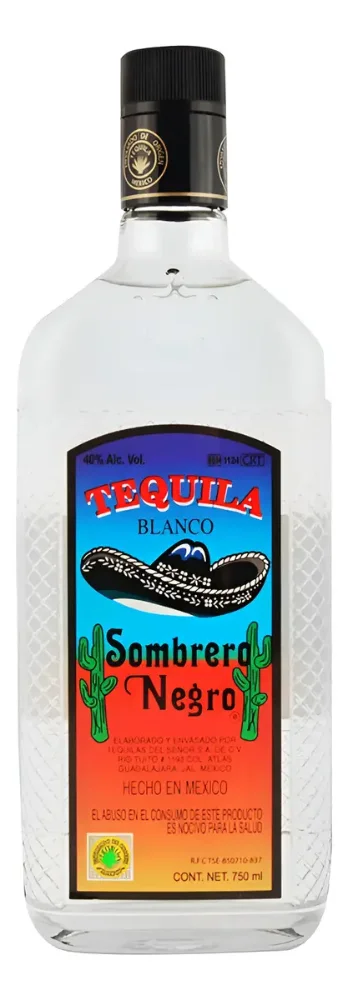 TEQUILA SOMBRERO NEGRO 750ML