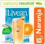 JUGO POLVO  LIVEAN NARANJA