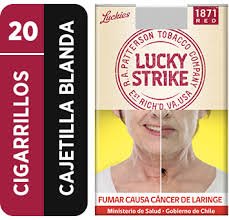 LUCKY STRIKE PATTERSON ROJO CAJETILLA BLANDA