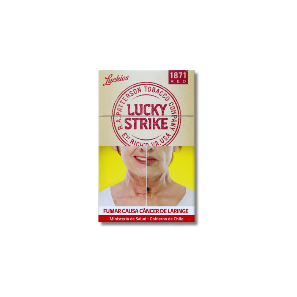 LUCKY STRIKE PATTERSON ROJO CAJETILLA DURA