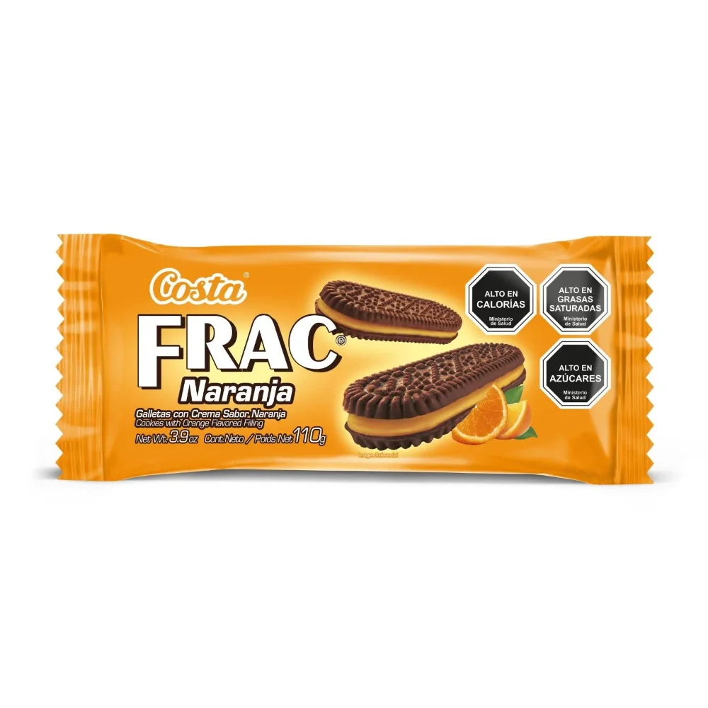 GALLETAS FRAC NARANJA