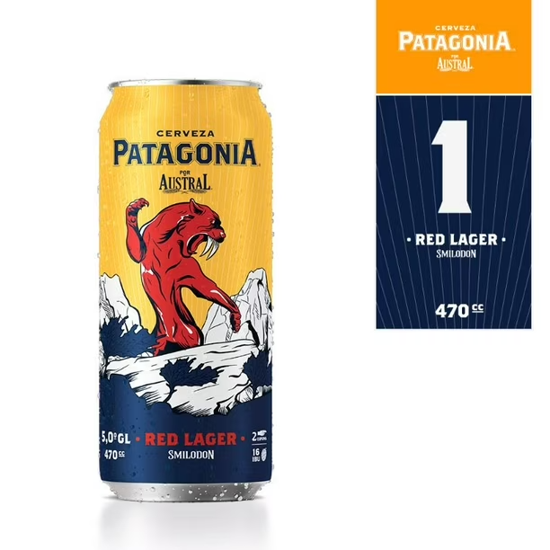 PATAGONIA RED LAGER 470cc