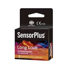 CONDONES SENSORPLUS LONG LOVE