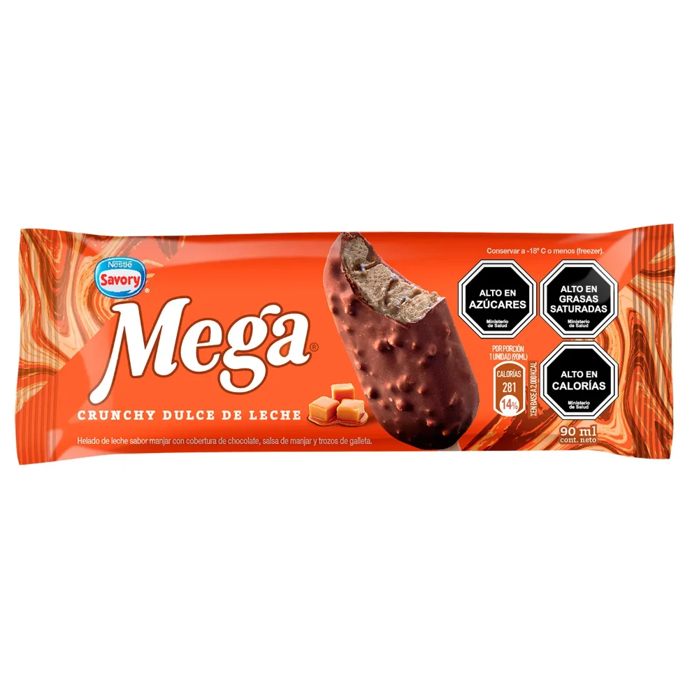 Mega crunchy dulce de leche