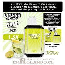 VAPPER DINNERLADY 1.5K LEMON MOJITO